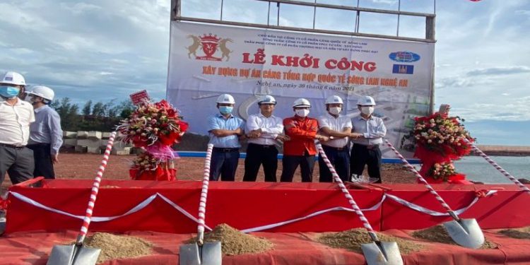 Khởi công xây dựng dự án Cảng Tổng hợp Quốc tế Sông Lam Nghệ An