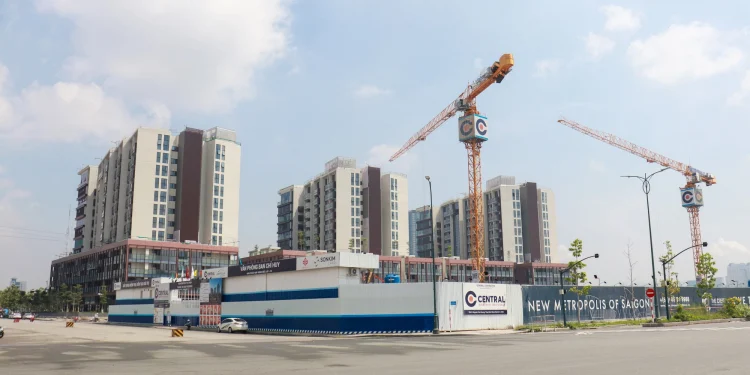 Nhiều dự án bất động sản tại TP Thủ Đức tái khởi động